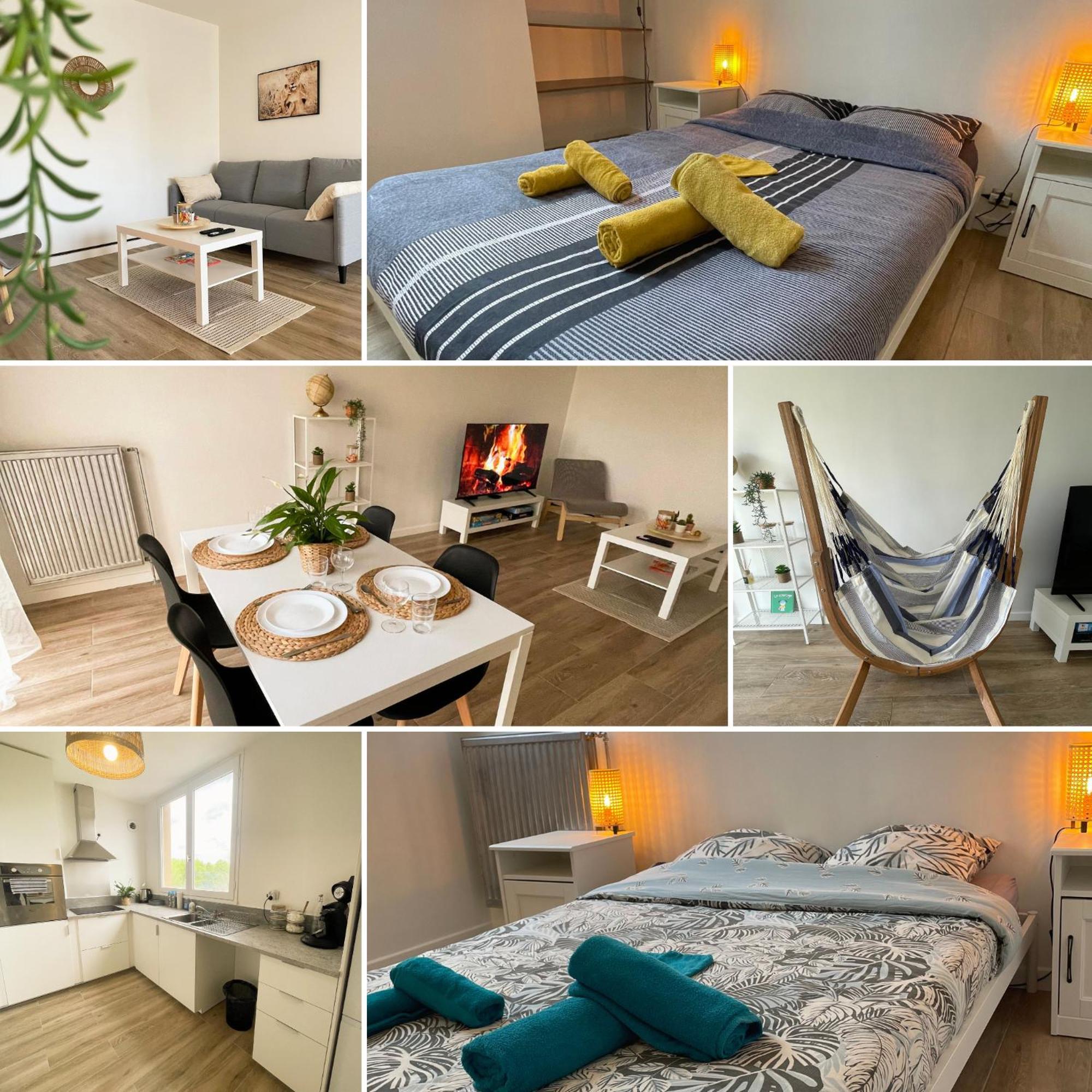 Le Lumineux - T3 63m2 - Gare Proche - Boisson Chaude Appartement *